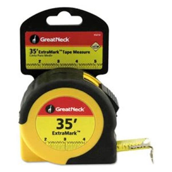 Great Neck Great Neck Saw 95010 1 in. x 35 ft. ExtraMark Tape Measure; Yellow & Black 95010 - main
